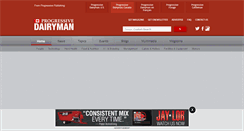 Desktop Screenshot of progressivedairycanada.com